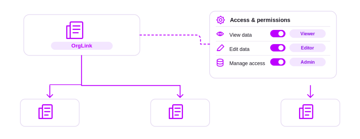 OrgLink diagram